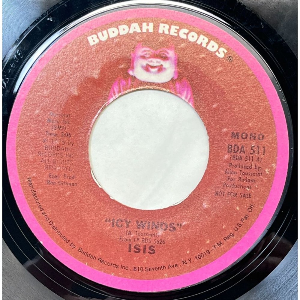 Isis Icy Winds 45 Funk Soul 1975 Buddah Records 511